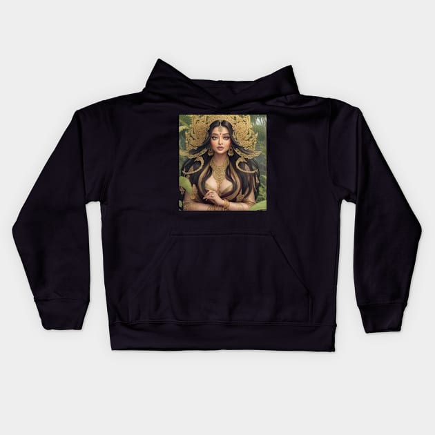 The Goddess Kids Hoodie by Hardcore99